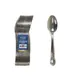 CAC China 2203-01 - Teaspoon, 6 3/8" Length, 18/0 Stainless Steel Frost Finish, Heavy - 1/Pack 1 image