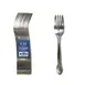 CAC China 2203-06 Salad Fork, 6½" Length, 18/0 Stainless Steel Frost Finish - 1/Pack 1 image