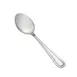 CAC China 3008-10 Black Pearl Tablespoon, 8-3/8" Length Heavy Weight, 18/0 Stainless Steel - 1 Dozen 1 image