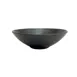 CAC China 666-28-BLK - Japanese 8" Round Salad Bowl, 30 oz (2½" H), Black Ceramic Glaze - 1 Dozen 1 image