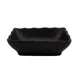 CAC China 666-32-BLK - Sauce Dish, 3.25" x 2.5" x 1", Ceramic Black, Dishwasher Safe - 1 Dozen 1 image