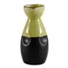 CAC China 666-WP-G Sake Pot, 6 oz, 1-3/4" dia. x 5-1/4" H, Stoneware, Golden Green, Reactive Glaze - 1 Dozen 1 image