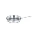 CAC China A1FP-10 Heavy Duty Aluminum Fry Pan, 10" Uncoated, Riveted Handle - No Cover 1 image