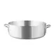 CAC China A7BZ-4-35 Brazier Pan, 35 Qt., Heavy Duty, 4mm Thick Aluminum, Riveted Handles 1 image