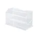 CAC China ACSW-11H Clear Acrylic BPA Free Straw Dispenser, 10-3/4"W x 4-3/4"D x 7"H 1 image