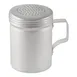 CAC China ADRE-10H Dredge Shaker, 10‑Ounce Aluminum, Silver Handle, Perforated Top, 10‑11 oz 1 image