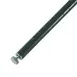 CAC China AECP-63 63in. Wire Shelving Post with Non-Skid Adjustable Foot, Epoxy Coated Green Metal, NSF 1 image