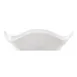 CAC China AFD-10 - Alice Dish 10" x 10" x 2.6" Porcelain Bowl White, Dishwasher Safe - 1 Dozen 1 image