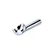 CAC China AICS-12 Ice Cream Dipper, 3-4oz, #12, Heat Conductive Handle, Aluminum, Silver 1 image