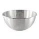 CAC China ALCL-12C Colander, 12 qt., Aluminum, 12-3/4" dia., Round, No Handles 1 image