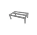 CAC China ALDR-1448E Vented Dunnage Rack, 48"L x 14"W x 8"H, Heavy Duty, Welded Aluminum 1 image