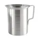 CAC China ALMC-40 Measuring Cup, 4 Quart (128 oz) Aluminum, Durable Lightweight Design 1 image