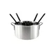 CAC China ALPC-20ST Pasta Cooker Set, 20 qt Aluminum Pot with 4 Inserts, Handles - Set 2 image