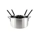 CAC China ALPC-20ST Pasta Cooker Set, 20 qt Aluminum Pot with 4 Inserts, Handles - Set 1 image