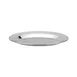 CAC China ALPL-10-OV Oval Platter, 10½" Long, Aluminum Metal Serving Tray for Dinnerware 1 image