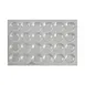 CAC China AMFP-24 Muffin Pan, 20-5/8" x 14", 24 Cups, Aluminum, Uncoated 1 image