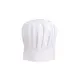 CAC China APHT-2WT Chef's Pride Floppy Toque Hat, 13" Height, White, Kitchen Headwear 1 image