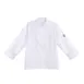 CAC China APJK-2WL Chef's Pride Jacket, White Large, Skull Print Design, Professional Kitchen Uniform 1 image