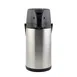 CAC China APSL-25LT Airpot, 2.5 L Stainless Steel Lined, Lever-Style Black Lid, Vacuum Insulated 2 image