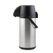 CAC China APSL-30LT Airpot, 3 L, Steel Lined, Lever, Black Lid, Double‑Wall Vacuum 1 image