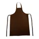 CAC China APVL-3BN Dishwashing Apron, 40"L x 27-1/2"W, Heavy Weight Vinyl, Black/Cherry 1 image