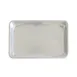 CAC China ASHP-0610S Aluminum Bun / Sheet Pan, 1/8-Size, 10"L x 6"W, 16 Gauge 1 image
