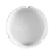 CAC China AST-4 - Porcelain Ashtray, 4½" Diameter x 1⅛" Height, White, Dishwasher Safe - 1 Dozen 1 image