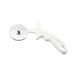 CAC China B15PZ-2W Pizza Cutter, 2-1/2"dia., White Handle, Plastic/Poly 1 image