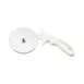 CAC China B15PZ-4W Pizza Cutter, 4"dia., White Handle, Plastic/Poly Kitchen Tool 1 image