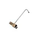 CAC China B2BG-28D Broiler Grill Brush, 28" Stainless Steel Handle, Double-Sided Head 1 image