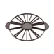 CAC China B5CM-1012 Double-Sided Cake Pie Marker, 12 Cuts, Skull Design 1 image