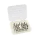 CAC China B7DT-26 Decorating Tip Set, 26 Pieces, Stainless Steel - Set 1 image