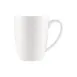 CAC China BHM-17 Bahamas Mug, 11 oz (3" Dia) Round Embossed Porcelain Bone White, 1 Dozen 2 image