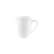 CAC China BHM-17 Bahamas Mug, 11 oz (3" Dia) Round Embossed Porcelain Bone White, 1 Dozen 1 image