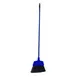 CAC China BRM1-55F Lobby Broom, 55" Flagged Bristles, Angled Head, Black/Cherry Finish 1 image