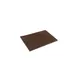 CAC China BRMT-18BN Bar Service Mat, 18" x 12", Brown, Plastic, BPA Free, NSF 1 image