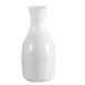 CAC China BST-BV - Boston Bud Vase 1"-1/4" L x 2" W x 5"-1/4" H, White Porcelain, Oven Safe - 1 Dozen 1 image