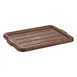 CAC China BTCV-57BN Bus Box Cover, Brown, 16" x 22", Plastic Construction for BTDB Series 1 image