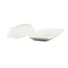 CAC China BTD-8 Butter Dish Set, Porcelain 8-1/4" x 4-1/4" x 3/4" Dish with Cover, Safe - Set 2 image