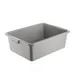 CAC China BTDB-7GY Bus Box, 22'L x 15-3/4'W x 7'H, Polypropylene, Gray, BPA Free 1 image
