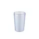 CAC China BVPT-10BL - 10 oz Pebbled Blue SAN Tumbler, Break‑Resistant, Dishwasher Safe - 1 Dozen 1 image