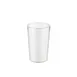 CAC China BVPT-10CL - 10 oz Clear Pebbled SAN Tumbler, Stackable, Dishwasher Safe - 1 Dozen 1 image
