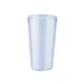 CAC China BVPT-16BL - 16 oz Blue SAN Tumbler, Break‑Resistant, Dishwasher Safe Lugs - 1 Dozen 1 image