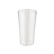 CAC China BVPT-16CL - 16 oz Clear Pebbled SAN Tumbler, Stackable, Dishwasher Safe - 1 Dozen 1 image
