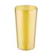 CAC China BVPT-32AM 32 oz Amber SAN Tumbler, 1 Qt Capacity, Break‑Resistant Lugs - 1 Dozen 1 image