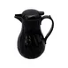 CAC China BVSR-20BK Beverage Server, 20 oz., Double-Wall Insulated, Swirl, Plastic, Black 1 image