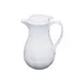 CAC China BVSR-20W Beverage Server, 20 oz., Double-Wall Insulated, Plastic, White 1 image