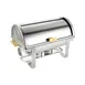 CAC China CAFR-401 Oasis Chafing Dish, 8 qt., Full Size, Stainless Steel - Set 1 image