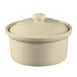 CAC China CAS-10 - 12 oz White Ceramic Casserole Bowl Lid, 5¼" Dia x 2½" H, Microwave Safe - 1 Dozen 2 image