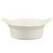 CAC China CAS-22 Casserole Bowl 15 oz 7"¼x5½"x2" White Stoneware Handles Dishwasher Safe - 1 Dozen 1 image